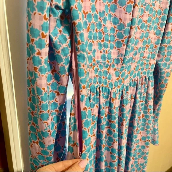 Stine Goya Freesia Midi Dress in Stardot, Medium - Picture 13 of 16